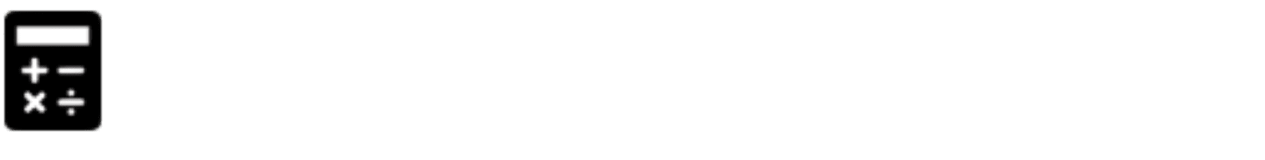 Logo for Carrel Bookkeeping & Tax Service, featuring a white calculator icon on a black background next to the company name in white text.